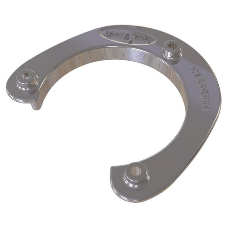 Mate Series Stainless Steel Rod & Cup Holder Backing Plate f/Round Rod/Cup Only f/3-3/4" Holes - C1334314