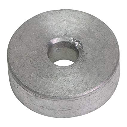 Mercury - 823913Q Outboard Aluminum Anode - Fits Mercury/Mariner 2.5 - 3 - 3.3 HP 2â€‘cycle outboards - F2.5 - 3.5 HP FourStroke - 6 â€‘ 40 HP 2â€‘cycle Outboards of Japanese Origin
