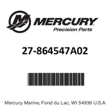 Mercury - Exhaust Elbow Gasket - Standard Cooling - Fits GM V‑6 & V‑8 Engines w/Dry Joint Exhaust Manifold - 27-864547A02