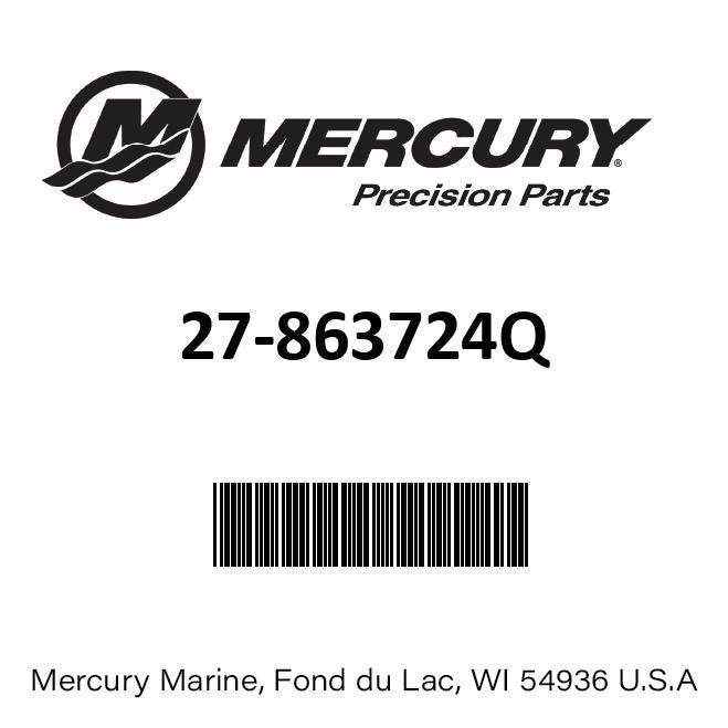 Mercury Quicksilver - Exhaust Elbow Gasket - Standard Cooling - Fits 1981-1997 GM V-6 & V-8 Engines w/Center Rise Outlet Exhaust Manifold - 27-863724Q