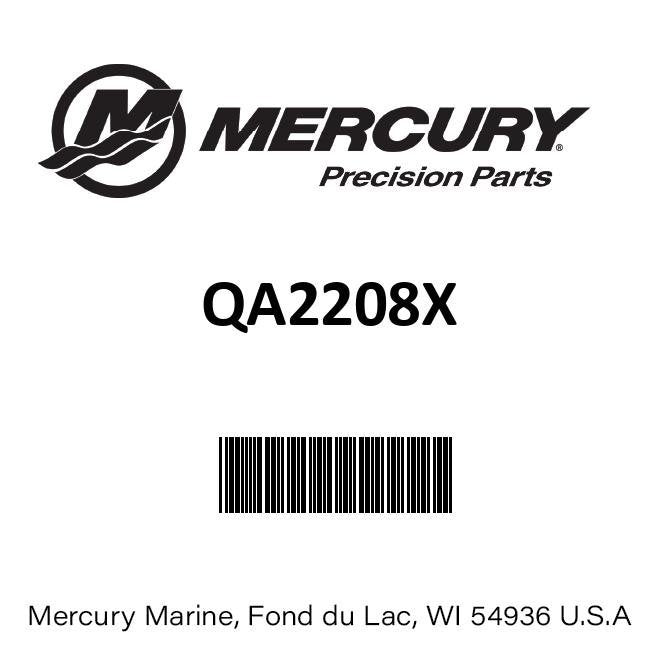 Mercury - Black Diamond Quicksilver Propeller - 3-Blade - 85 to 140 HP Evinrude - Johnson V-4 - 13.8 Dia. - 15 Pitch - QA2208X