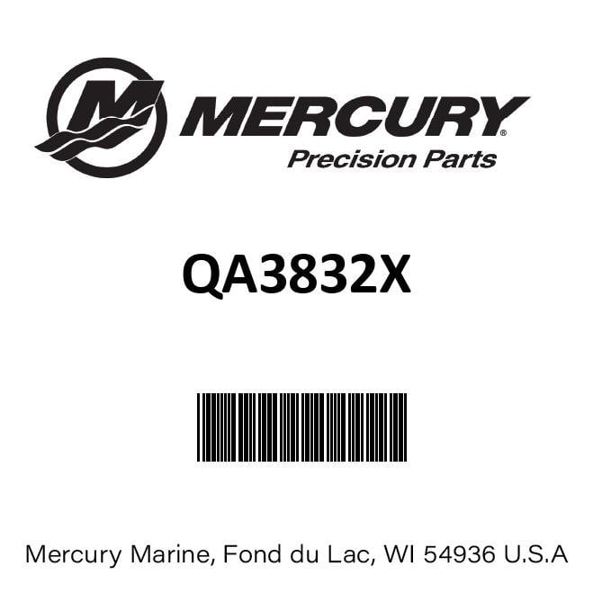 Mercury - Black Diamond Quicksilver Propeller - 3-Blade - 85 to 140 HP Evinrude - Johnson V-4 - 14 Dia. - 13 Pitch - QA3832X