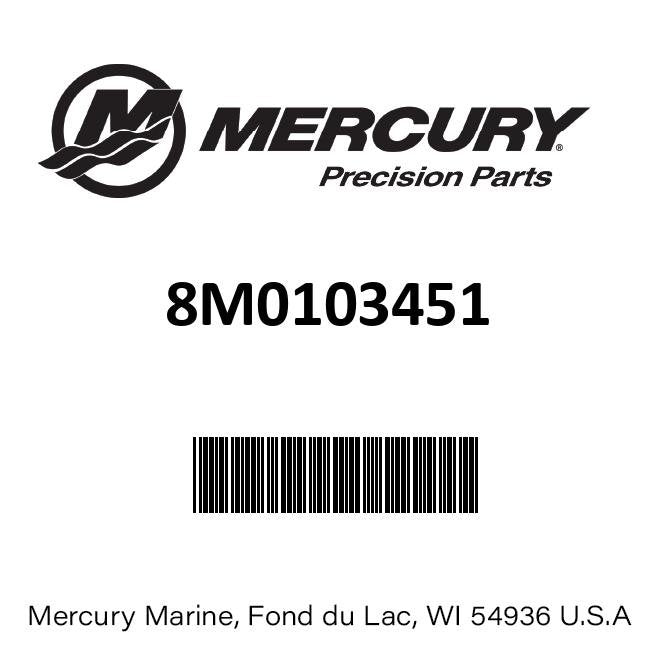 Mercury - Side Mount Remote Control Amp Connector - 15 Ft Harness - Fits  MY2005/Newer, 8/9.9, 15/20 HP FourStroke Outboards - 8M0103451