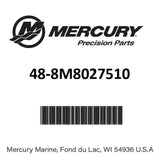 Mercury - Nemesis Quicksilver Propeller - 4-Blade - 25 to 30 HP 4-Stroke (2005 and earlier) - 40 to 60 HP 2-Stroke and 4-Stroke w/ Standard Gearcases - 10.6 Dia. - 11 Pitch - 48-8M8027510