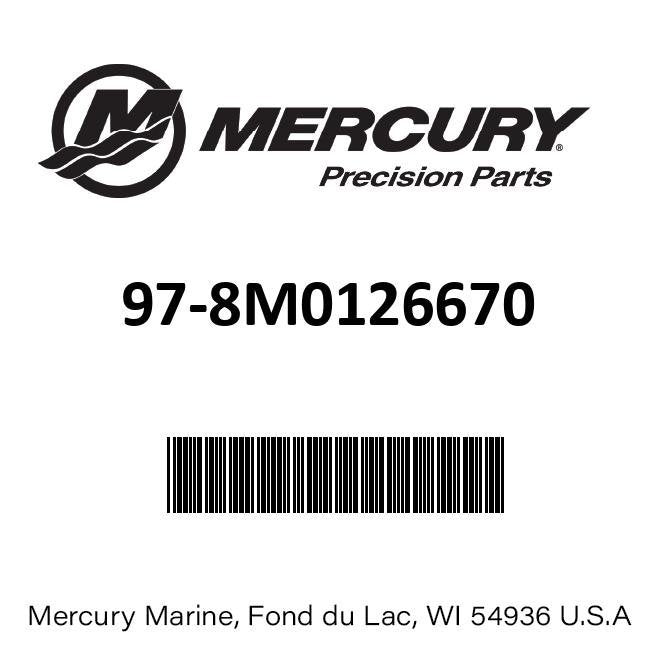 Mercury Quicksilver - Anode Kit - Saltwater or Freshwater - Fits 6 Cylinder, 200‑300 HP Verado Outboards - 97-8M0126670