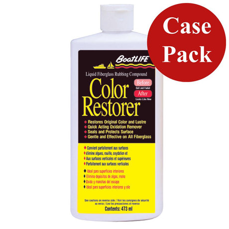 BoatLIFE Fiberglass Rubbing Compound & Color Restorer - 16oz *Case of 12* - 1116CASE