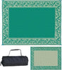Ming's Mark Inc - Reversible Mat, Classical Green/Beige, 6' x 9' - RD4GRN