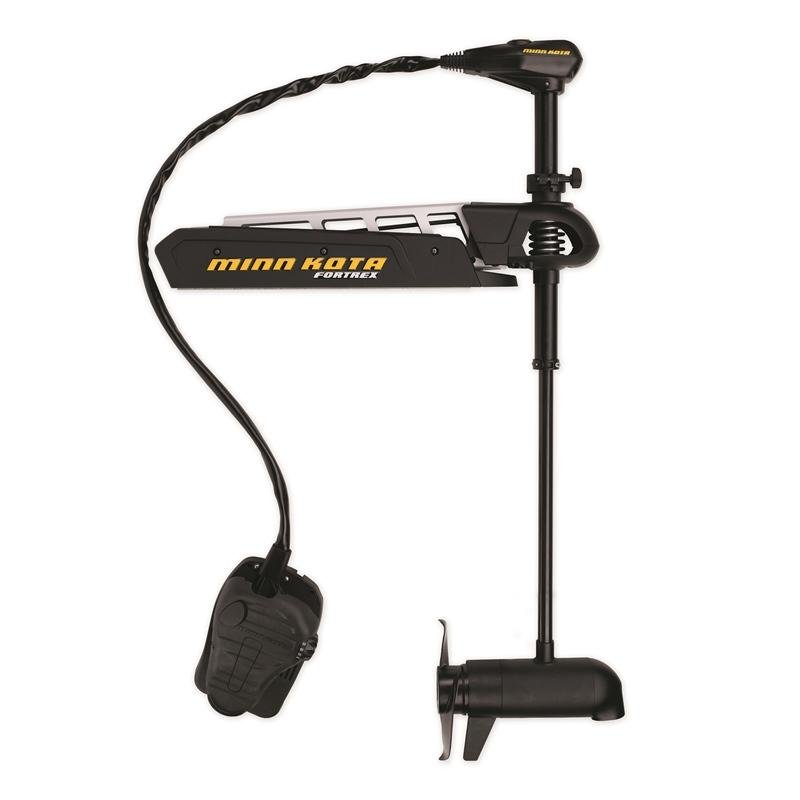 Minn Kota - Fortrex 112 Bow-mount Freshwater Trolling Motor With Universal Sonar 2, 112 Lb. Thrust, 36v - 1368696 - 1368696