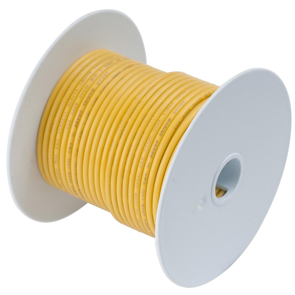 Ancor - Tinned Copper Battery Cable - 2/0 AWG - 100' - Yellow - 117910