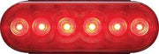 Optronics - Optronics STL12RBP Fleet Count Waterproof LED Oval Stop & Turn Tail Light - STL12RBP