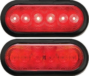 Optronics - Fleet Count Waterproof LED Oval Light Set - TLL12RK