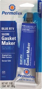 Permatex - Sensor Safe Blue RTV Silicone Gasket Maker - 3 oz. - 80022