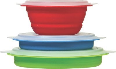 Progressive International Corp - Prepworks Collapsible Storage Bowls (Set of 3) - CB20