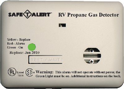 MINI RV PROPANE/LP GAS ALARM (SAFETALERT) - 20441PWT