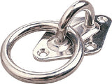 SEA-DOG - Stainless Steel DIAMOND EYE PLATE With RING - 089612