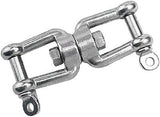 Sea-Dog Line - Jaw & Jaw Swivel Investment Cast 316 Stainless Steel - 1/4' 1823061 Display