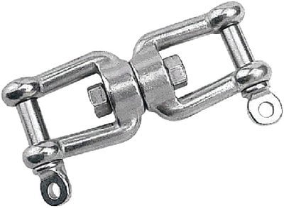 Sea-Dog Line - Jaw & Jaw Swivel Investment Cast 316 Stainless Steel - 5/16" - 182308 Bulk