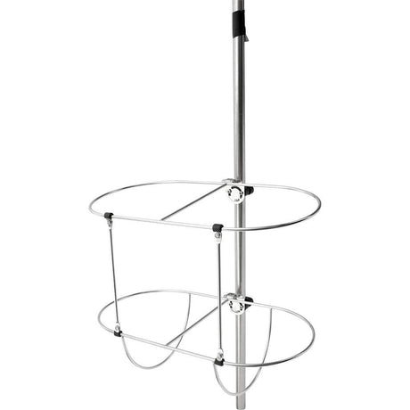 Sea-Dog Line - Rail Mount Dual Boat Fender Holder Storage Rack 7/8" to 1" - 3273611