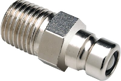 Seachoice - Deluxe Fuel Connector For Honda - Chrome Plated Brass - Male Tank Fitting - 1/4" Npt - 20481