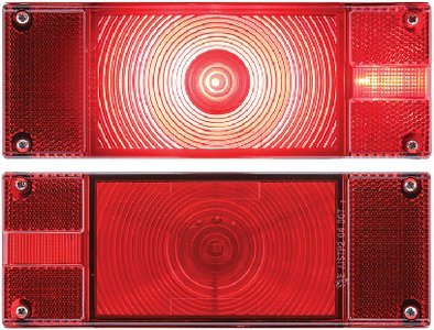 ONE LED LOW PROFILE COMBINATION TAIL LIGHT SET (SEACHOICE) - 51561