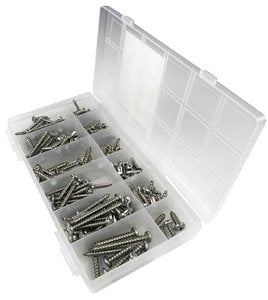 TAPPING SCREW KIT - 216 PIECE (SEACHOICE) - 59426