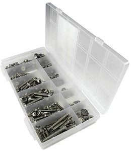 METRIC MACHINE SCREW KIT - 240 PIECE (SEACHOICE) - 59431