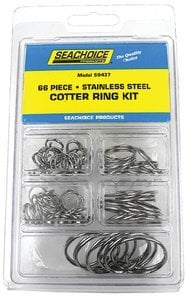 COTTER RING KIT - 66 PIECE (SEACHOICE) - 59437