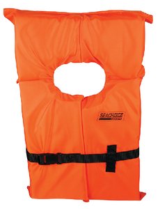 Seachoice - Universal Type II Life Vest - Adult - Orange - 85520