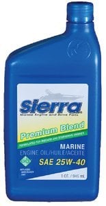 Sierra - Oil-25W40 Fcw I/O-O/B 55 Gal - 94007