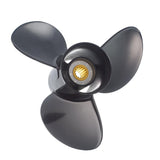 Amita 3 Propeller: Yamaha - Aluminum , 9-1/4 x 9 , 9.9-15 HP, 8 Tooth Spline