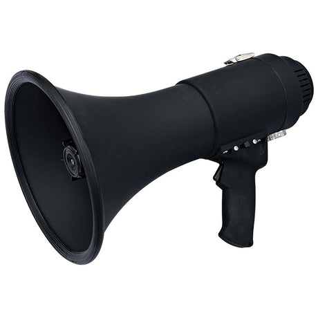 Speco All-Black Deluxe Megaphone w/Siren - 15W - ER370B