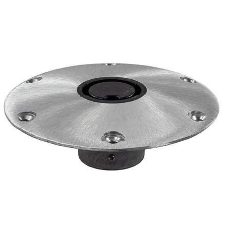 Springfield Marine - Plug-In 9" Round Aluminum 2-3/8" Base, Satin Finish - 13007501