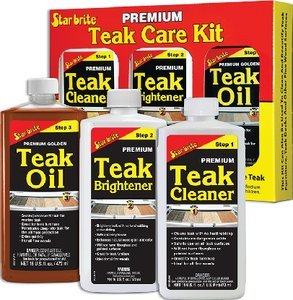 Starbrite - Premium Teak Care Kit - 32 oz. - 81202