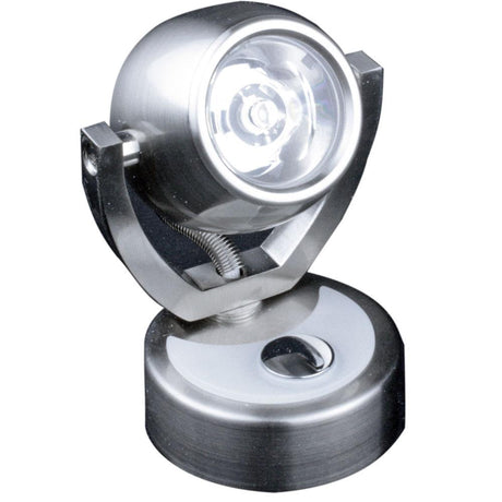 Lunasea Wall Mount LED Light w/Touch Dimming - Warm White/Brushed Nickel Finish - Rotating Light - LLB-33JW-81-OT