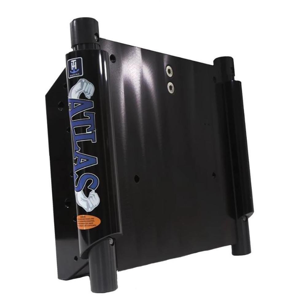 T-h Marine - Atlas 4" Hydraulic Jack Plate For Outboards Up To 350hp, Black - AHJ4VBDP