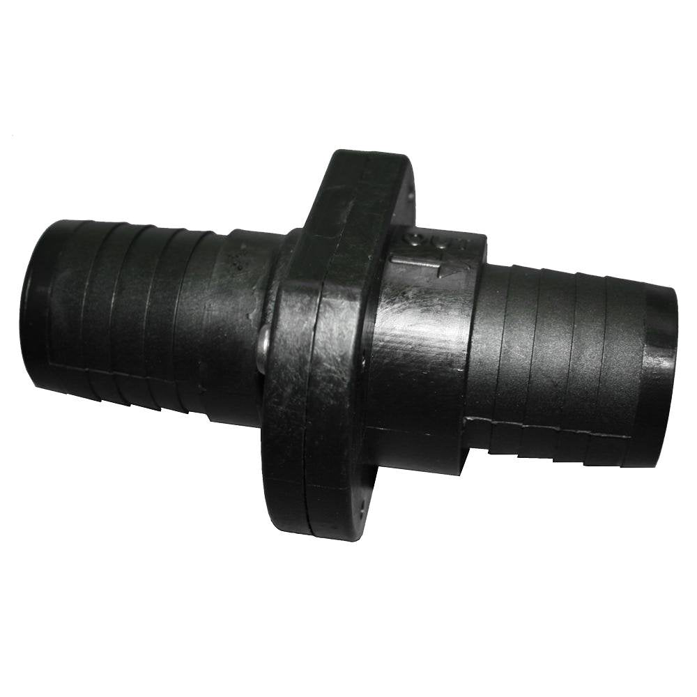 Cook Mfg - Inline Scupper Double Barb, Black - ILS1500DP