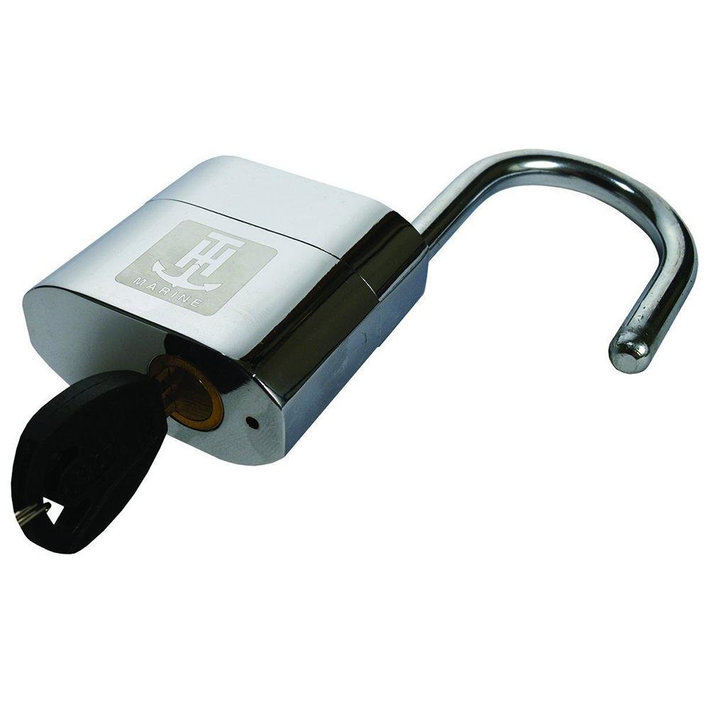 Cook Mfg - T-H Trailer Padlock With Audio Alarm - LBTLRLCKDP