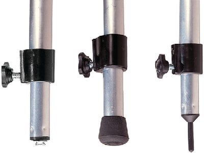 Taylor Made - Aluminum Super Support Pole With Canvas Snap - Grommet Tip and Plain End Cap - 36 inch to 64 inch - 11992