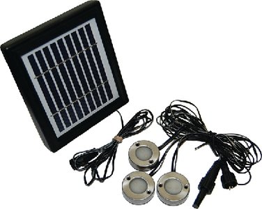 SOLAR LED SURFACE MOUNTED LIGHT SET (TAYLOR) - 46308