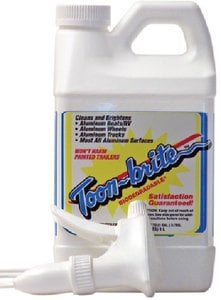 Toonbrite - Pontoon & Aluminum Boat Cleaner - 1 Liter Concentrate - B1000