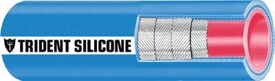 BLUE "VHT" SILICONE WET EXHAUST HOSE (TRIDENT HOSE) - 202V200036