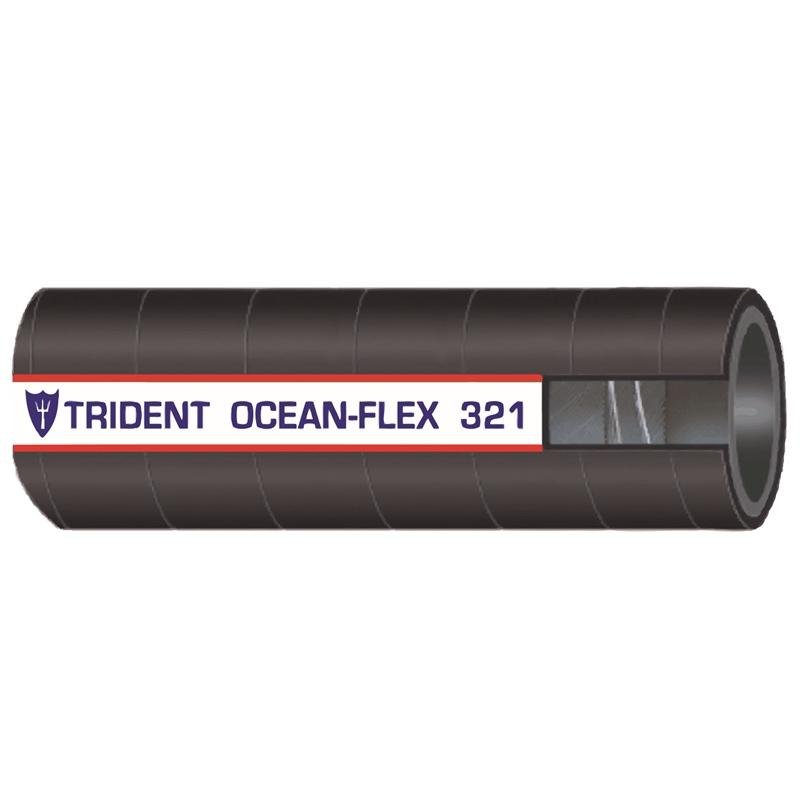 TRIDENT HOSE - Ocean-Flex Hose - 5/8" X 50' - TYPE A1 OCEAN FLEX HOSE - 3210586