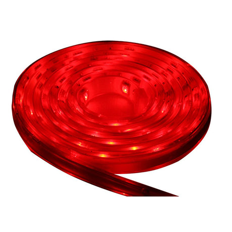 Lunasea Waterproof IP68 LED Strip Lights - Red - 5M - LLB-453R-01-05