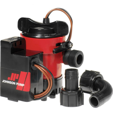Johnson Pump Cartridge Combo 1000GPH Auto Bilge Pump w/Switch - 12V - 05903-00