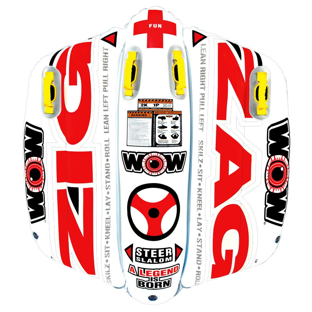 WOW Watersports Zig Zag Towable - 1 Person - 12-1050