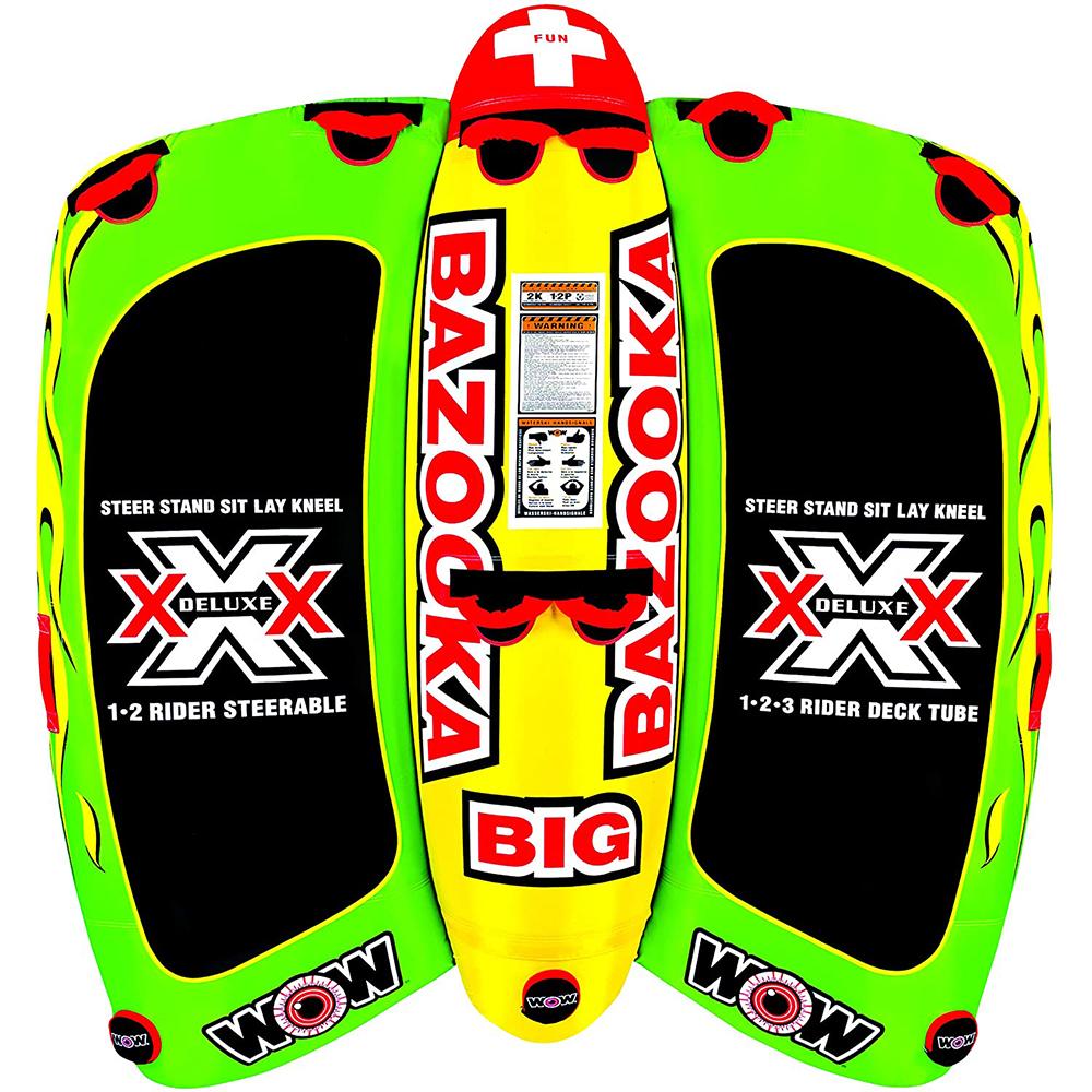 WOW Watersports Big Bazooka Towable - 4 Person - 13-1010