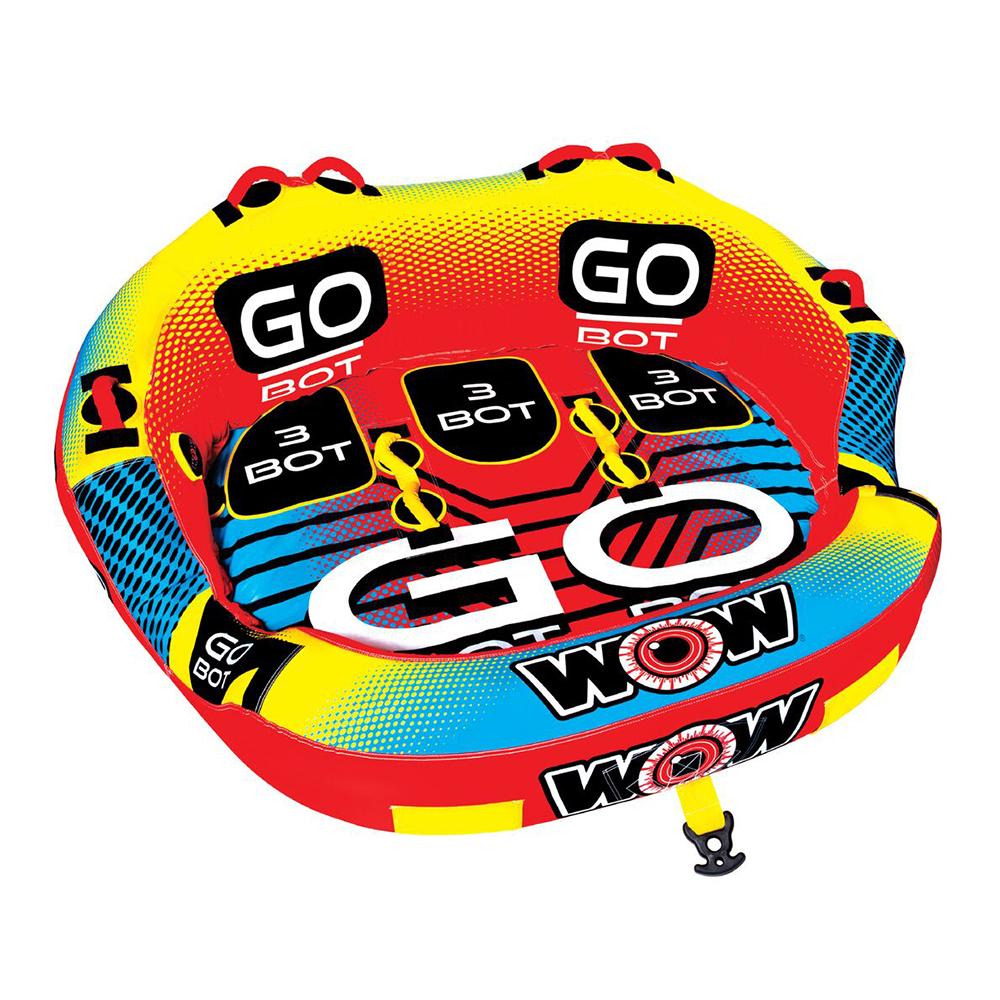 WOW Watersports Go Bot 3P Towable - 3 Person - 18-1050
