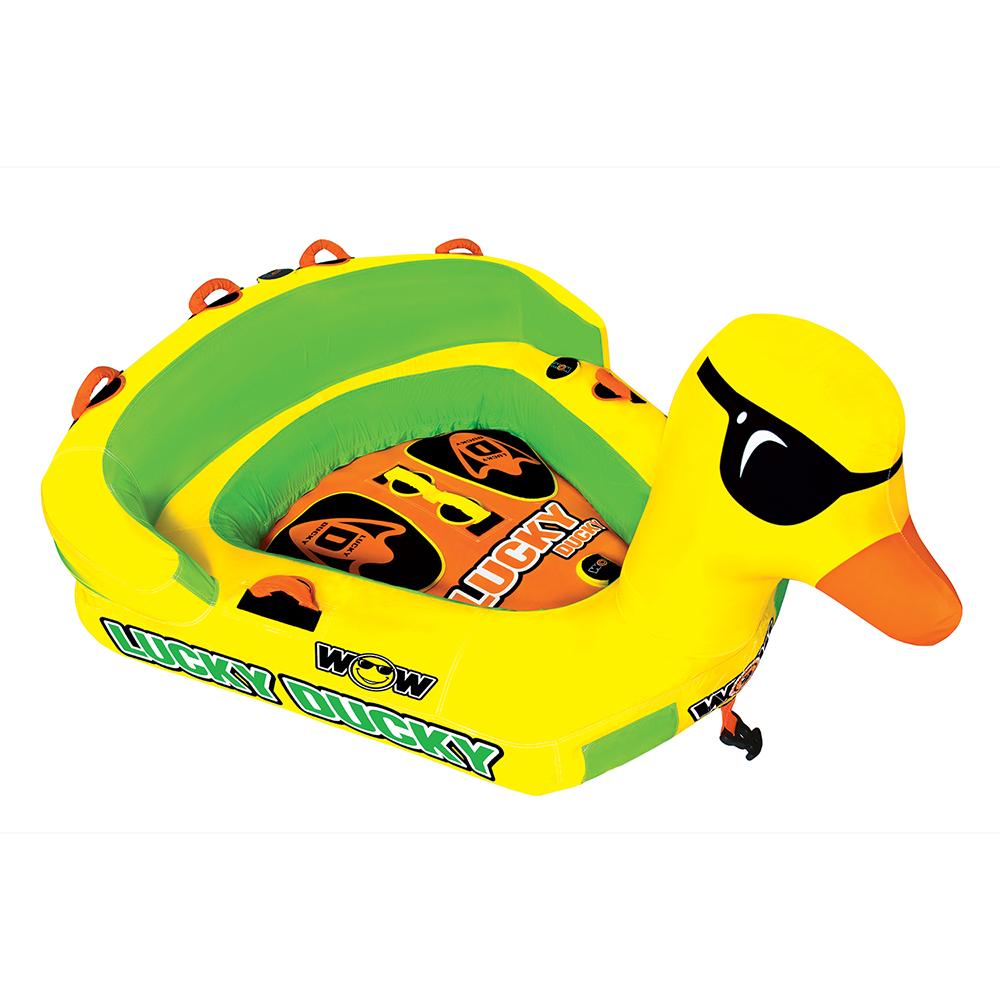 WOW Watersports Lucky Ducky Towable - 2 Person - 19-1040