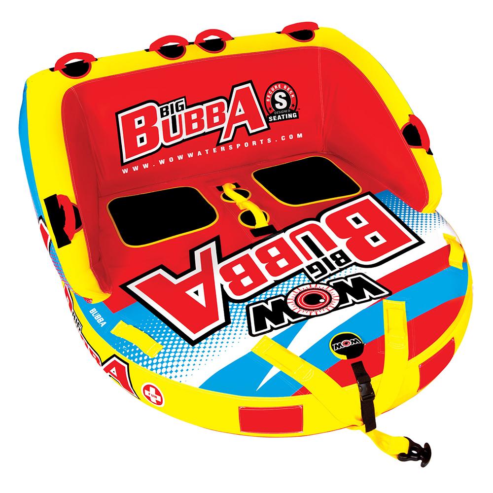 WOW Watersports Big Bubba HI-VIS 2P Towable - 2 Person - 17-1050