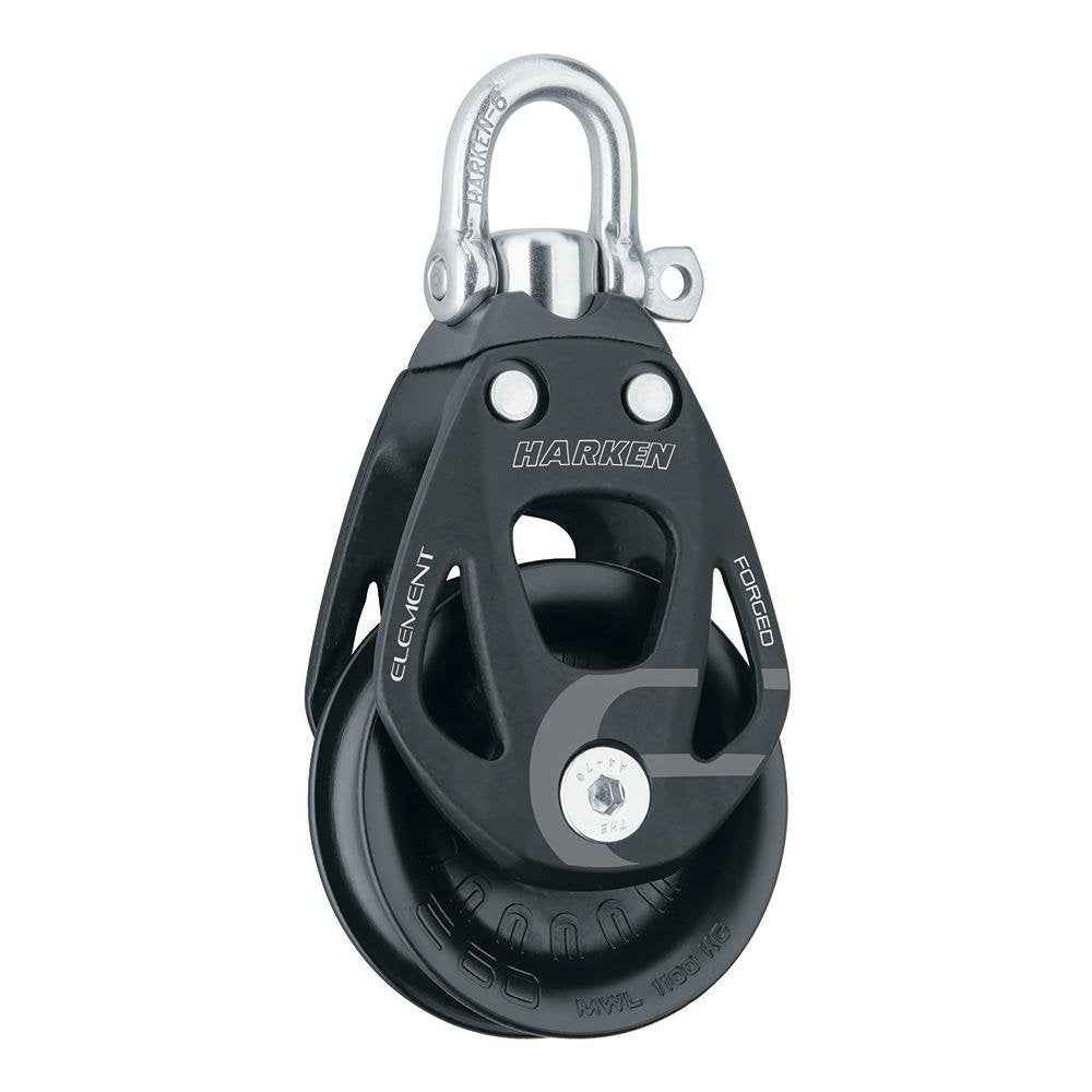 Harken 60mm Single Aluminum Element Block w/Swivel - 6260